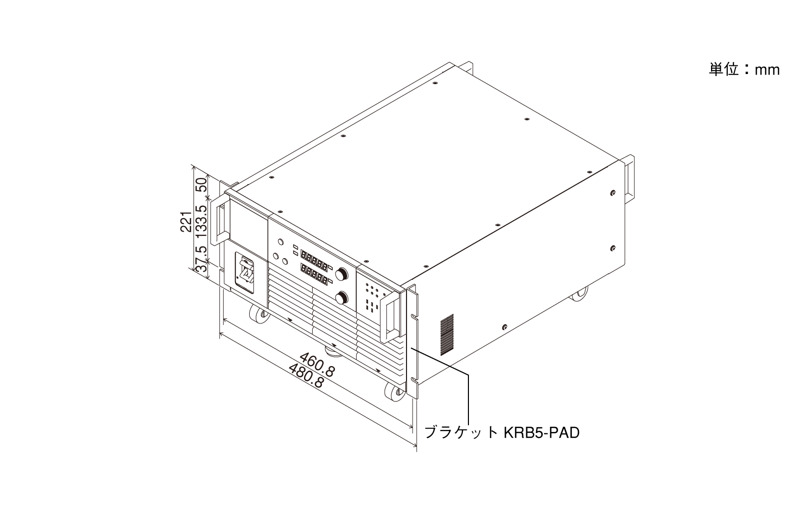 EIA 규격(인치 사이즈)