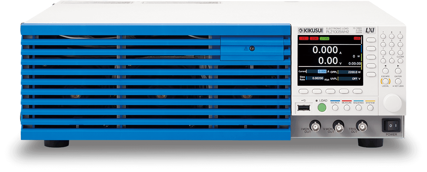 고전압 대용량 직류 전자 부하 장치 PLZ-5WH2 시리즈