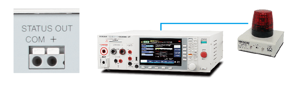STATUS OUT 커넥터