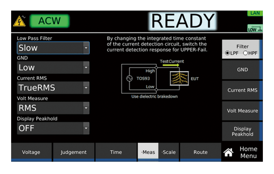 전류 검출의 응답 속도(Filter)