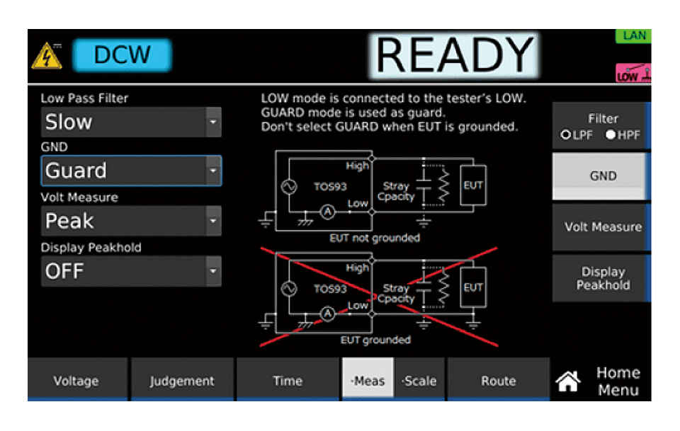EARTH FAULT 보호 기능